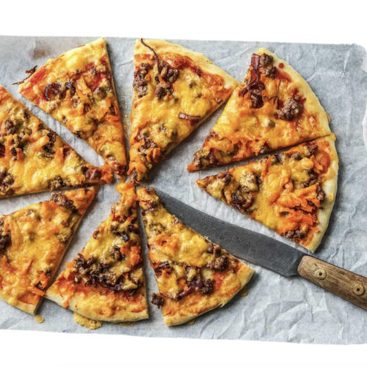 Cheeseburger Pizza