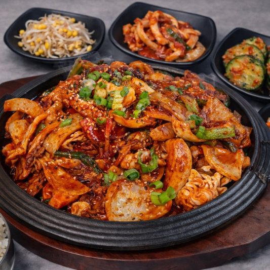 Spicy Stir-Fried Squid / 오징어 볶음
