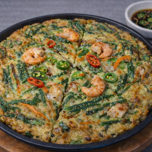 Seafood Pancake / 해물파전