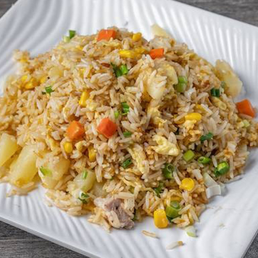 Pineapple Chicken Fried Rice 菠蘿雞粒炒飯