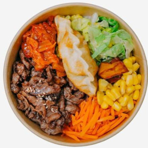 Bulgogi Kimchi Cupbap 불고기 김치 컵밥