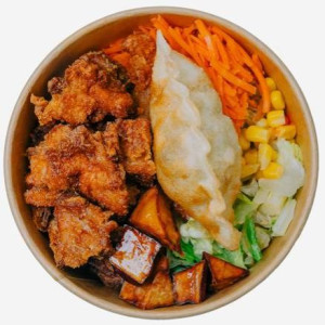 Fried Chicken Cupbap 후라이드 치킨 컵밥