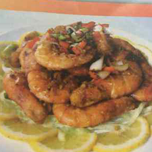 Salt & Pepper Fried Prawns in Shell 椒鹽蝦