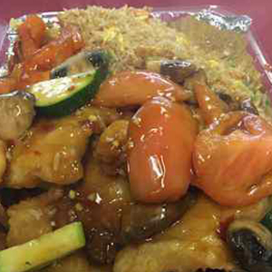 Crispy Hunan Fish Lunch Plate