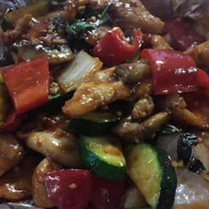 73. Spicy Chicken with Fresh Basil 香葉雞