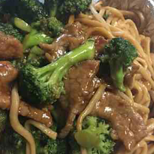 Beef with Broccoli Lunch Plate