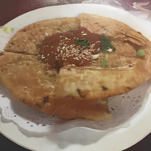 2. Green Onion Pancake 葱油饼