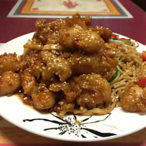 Sesame Chicken Lunch Plate