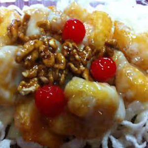 39. Honey Walnut Prawns