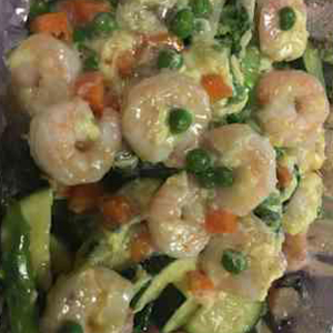 33. Prawns with Lobster Sauce 下龙糊