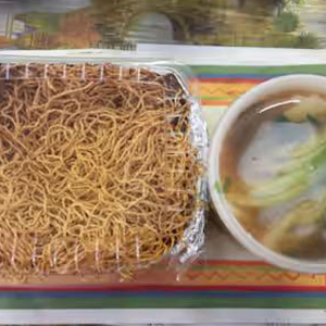 Hong Kong-Style Pan-Fried Combo Noodles 港式煎面