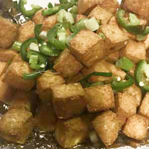 Salt & Pepper Tofu 椒盐豆腐