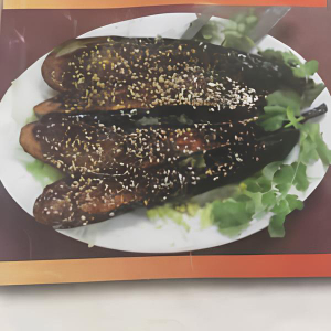 7. Garlic Eggplant 炸茄子