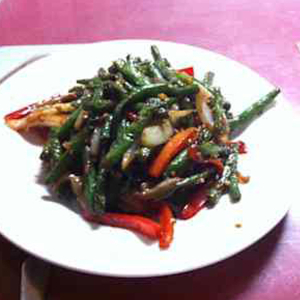 60. Saut&eacute;ed String Beans 炒四季豆
