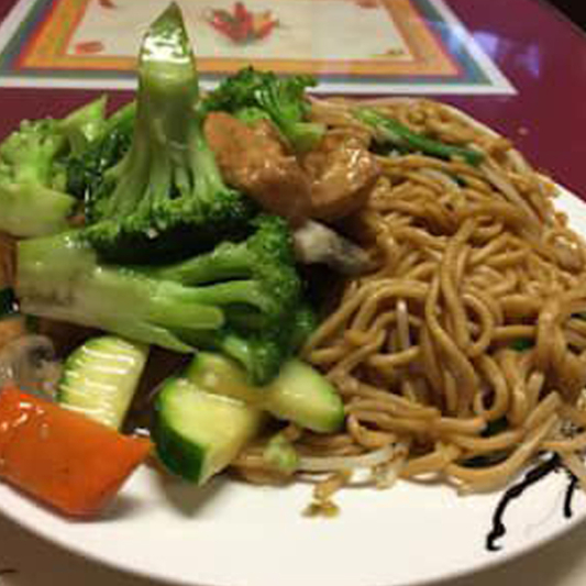 Braised Bean Curd with Mixed Vegetables Lunch Plate