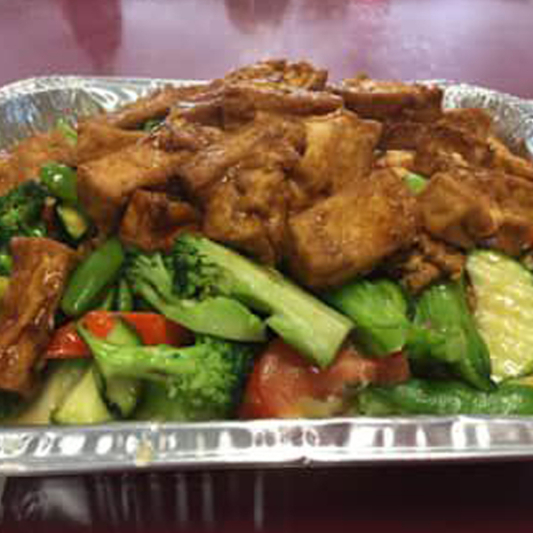 59. Vegetables with Tofu 什菜豆腐