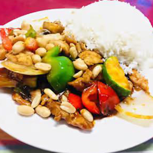 Kung Pao Chicken Lunch Plate