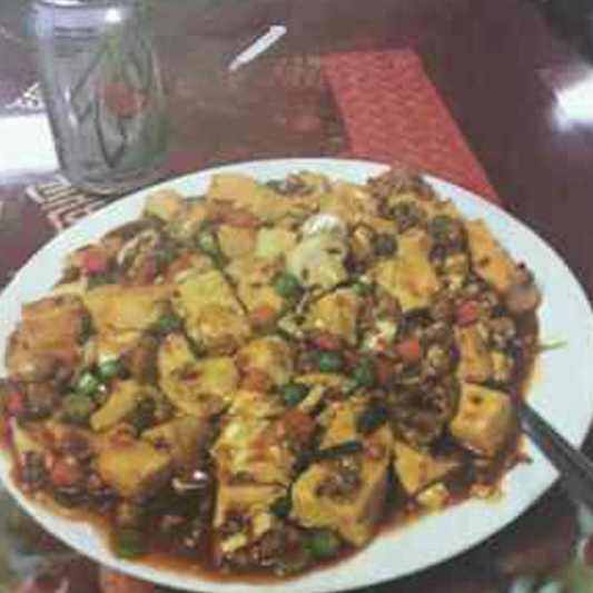 105. Mapo Bean Curd with Pork 麻婆豆腐