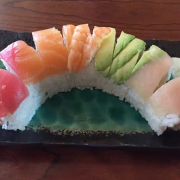 Rainbow Roll (RB) (8 pcs)
