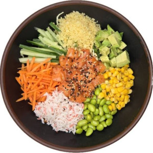 Marinated Salmon Poke