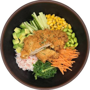 Panko Chicken Poke 