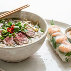 1 pho + 1 Roll