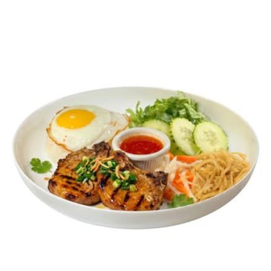 Pork Chop Saigon Broken Rice (Cơm Tấm Sườn Saigon)