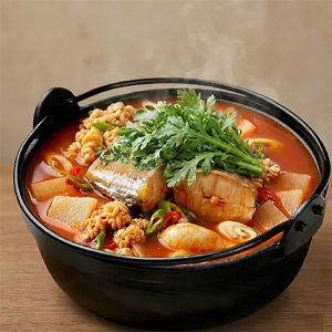 S6. Spicy Pollock Roe Stew (Dongtae Al-Tang) 동태알탕