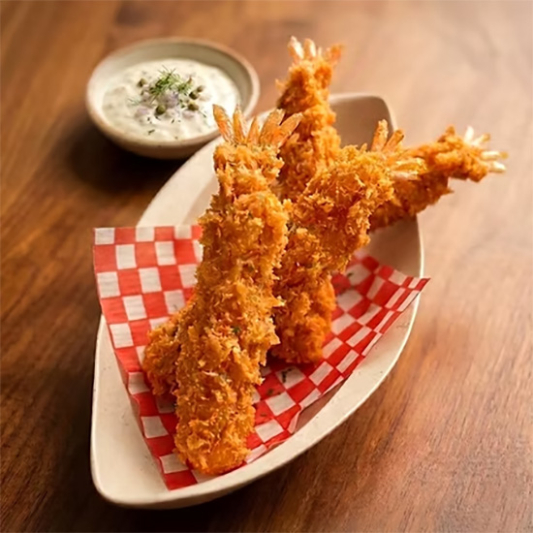 D2. Deep-Fried Shrimps (6 pcs) 새우튀김