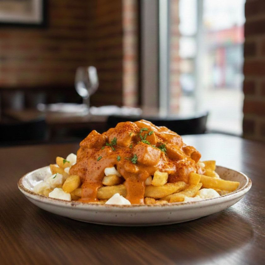 Butter Chicken Poutine