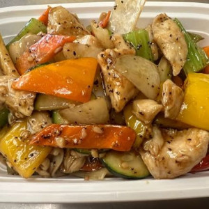 Black Pepper Chicken
