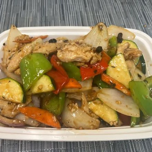 Chicken with Black Bean Sauce