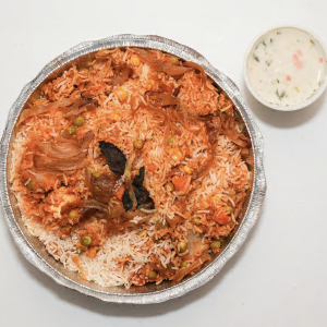 Vegetable Dum Biryani