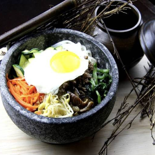 Hot Stone Pot Bibimbab
