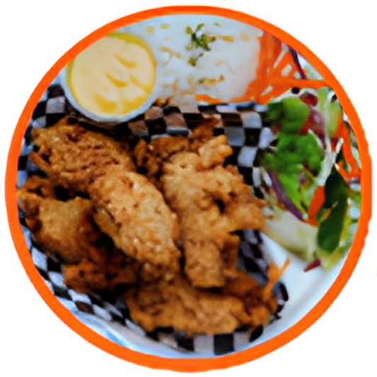 13.  K-Crispy Wings (5 pcs) Plate