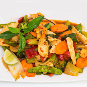 63. Lemongrass Chicken / Ga Xao Sa