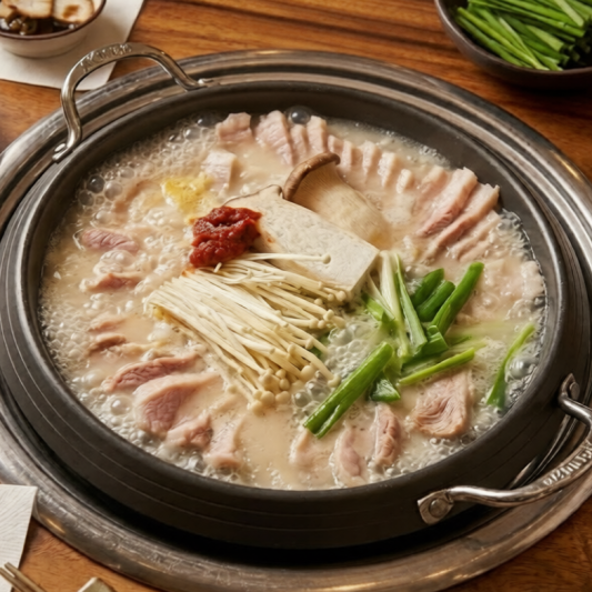 Assorted Boiled Pork 모둠 수육 (2인분)