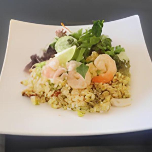 D5. Seafood Fried Rice / 해물볶음밥