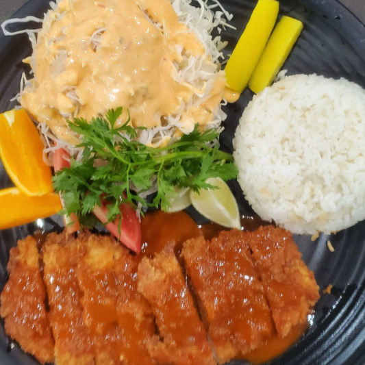 B5. Spicy Pork Donkatsu / 매운 돈까스