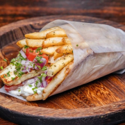 Halloumi Cheese Wrap