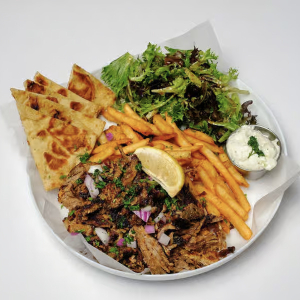 Pork Gyro Platter for 1 (5 oz)