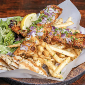 Chicken Platter for 1 (1 Skewer)