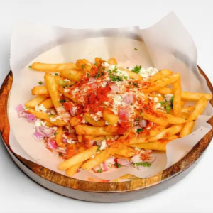 Fries with Feta and Oregano