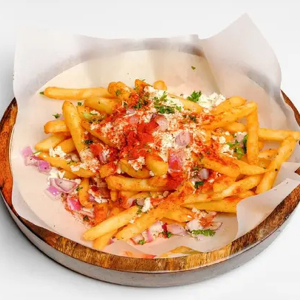 Fries with Feta and Oregano