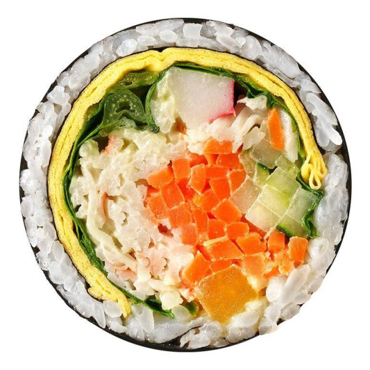 Crab Stick Wasabi Mayo Gimbap