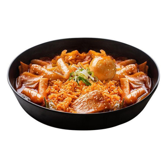Spicy Rice Cake with Ramyun (Rabokki)