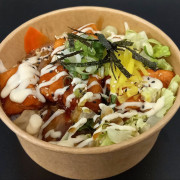 Teriyaki Salmon Cup-Bab