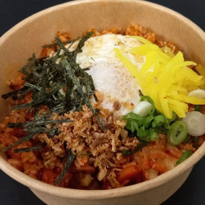 Kimchi Fried Rice Cup-Bab