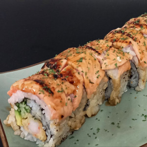 Grilled Salmon Roll
