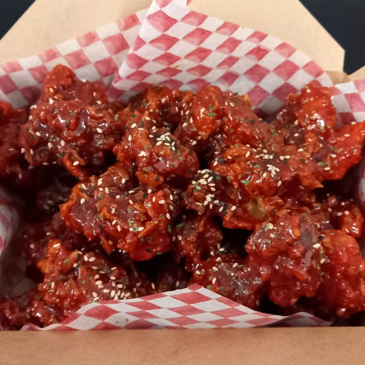 Sweet & Spicy Fried Chicken